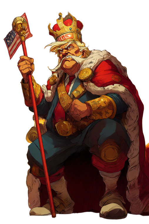 Epic Anime King Vinyl Car Decal Sticker – Waterproof & UV-Resistant 8"