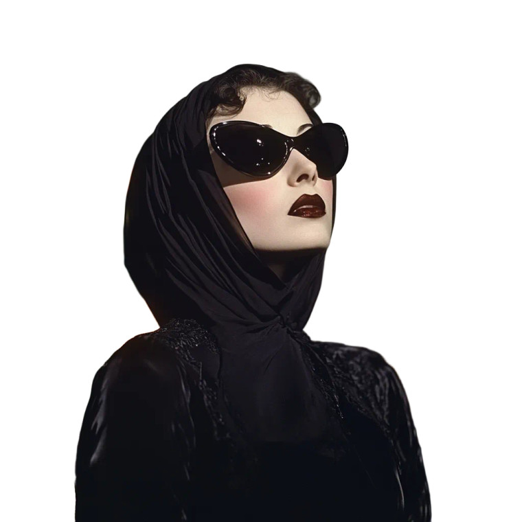 Mourning Widow Killer Vinyl Car Decal Sticker – Waterproof & UV-Resistant 8"