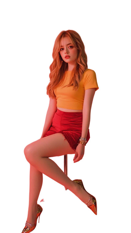 Celebrity In Yellow Vinyl Car Decal Sticker – Waterproof & UV-Resistant 8"