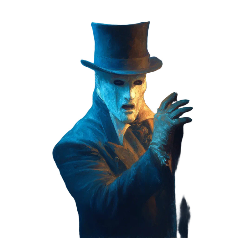 Phantom Neon Opera Vinyl Car Decal Sticker – Waterproof & UV-Resistant 8"