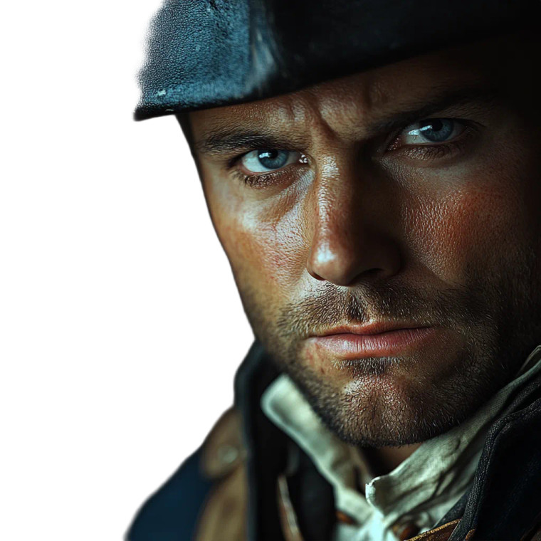 Angry Revolution Soldier Vinyl Car Decal Sticker – Waterproof & UV-Resistant 8"