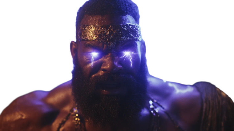 Lightning Aura Warrior Vinyl Car Decal Sticker – Waterproof & UV-Resistant 8"