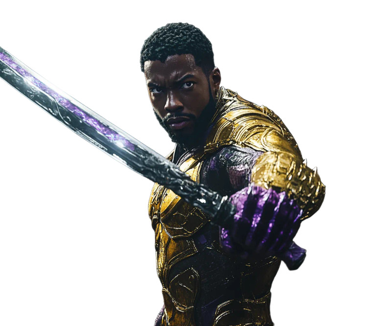 Glitching Black Panther Vinyl Car Decal Sticker – Waterproof & UV-Resistant 8"