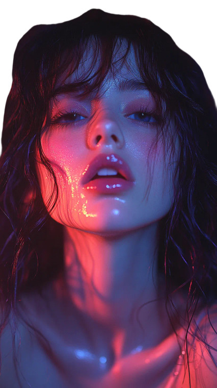 Blurry Chocolate Bliss Vinyl Car Decal Sticker – Waterproof & UV-Resistant 8"