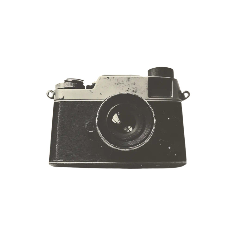 Vintage Polaroid V2 Vinyl Car Decal Sticker – Waterproof & UV-Resistant 8"