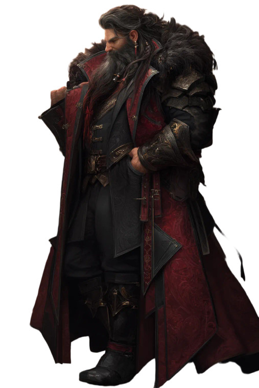 Dwarf Noble Vinyl Car Decal Sticker – Waterproof & UV-Resistant 8"