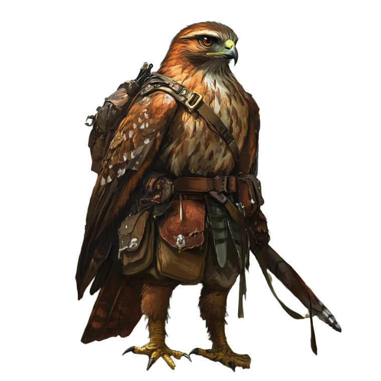 Humblewood Hawk V2 Vinyl Car Decal Sticker – Waterproof & UV-Resistant 8"