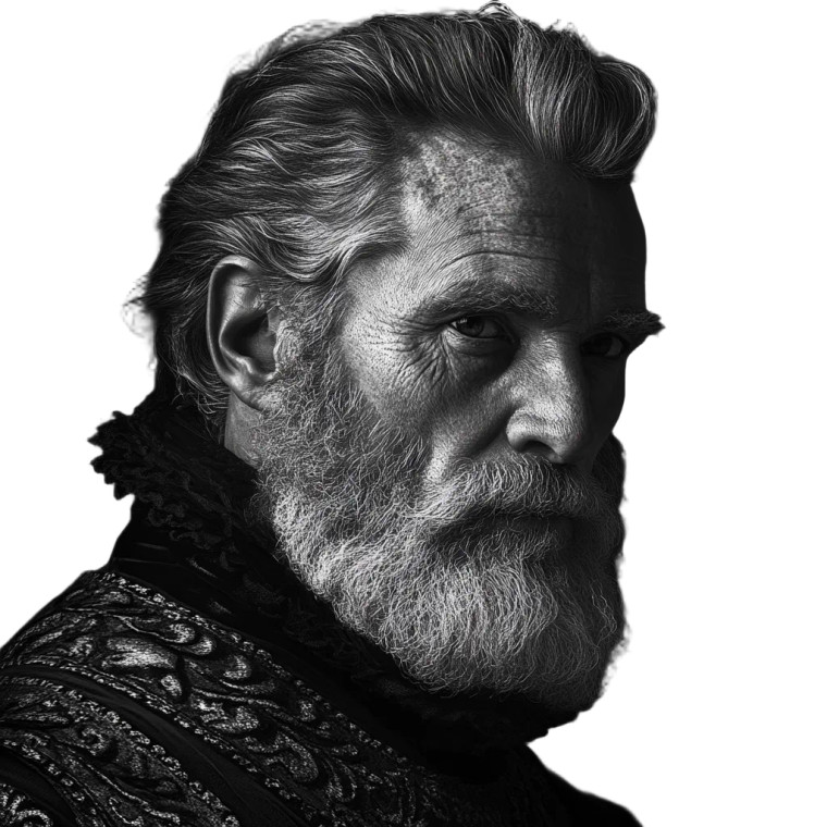 18Th Century Portrait V3 Vinyl Car Decal Sticker – Waterproof & UV-Resistant 8"