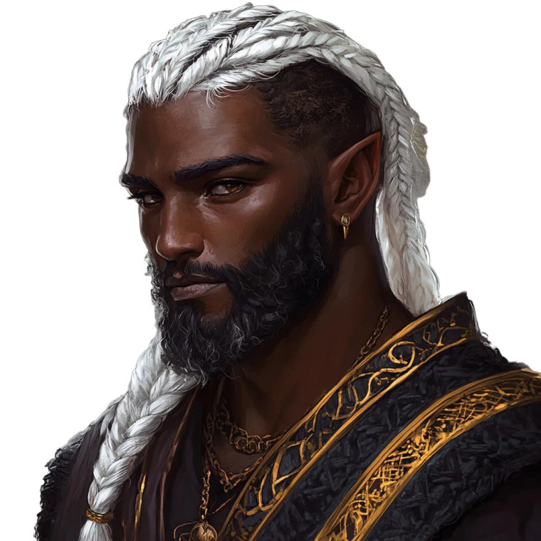 Dnd Half Elf Vinyl Car Decal Sticker – Waterproof & UV-Resistant 8"