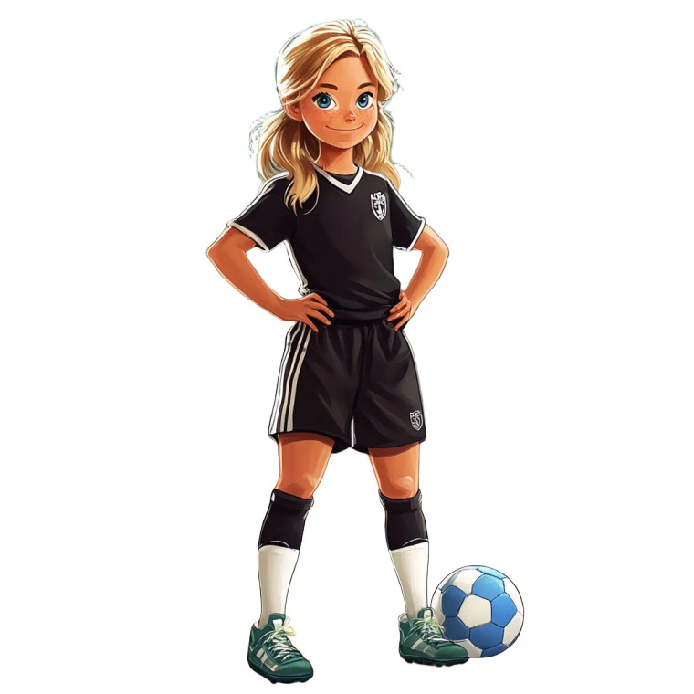 Young Handball Player Vinyl Car Decal Sticker – Waterproof & UV-Resistant 8"