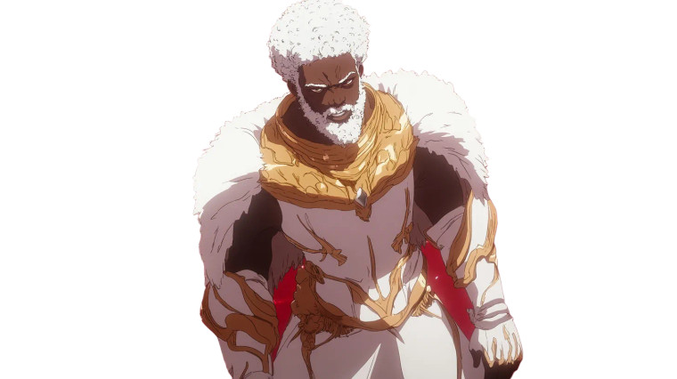 Divine Afro King Vinyl Car Decal Sticker – Waterproof & UV-Resistant 8"