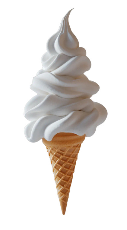 Levitating Ice Cream V2 Vinyl Car Decal Sticker – Waterproof & UV-Resistant 8"