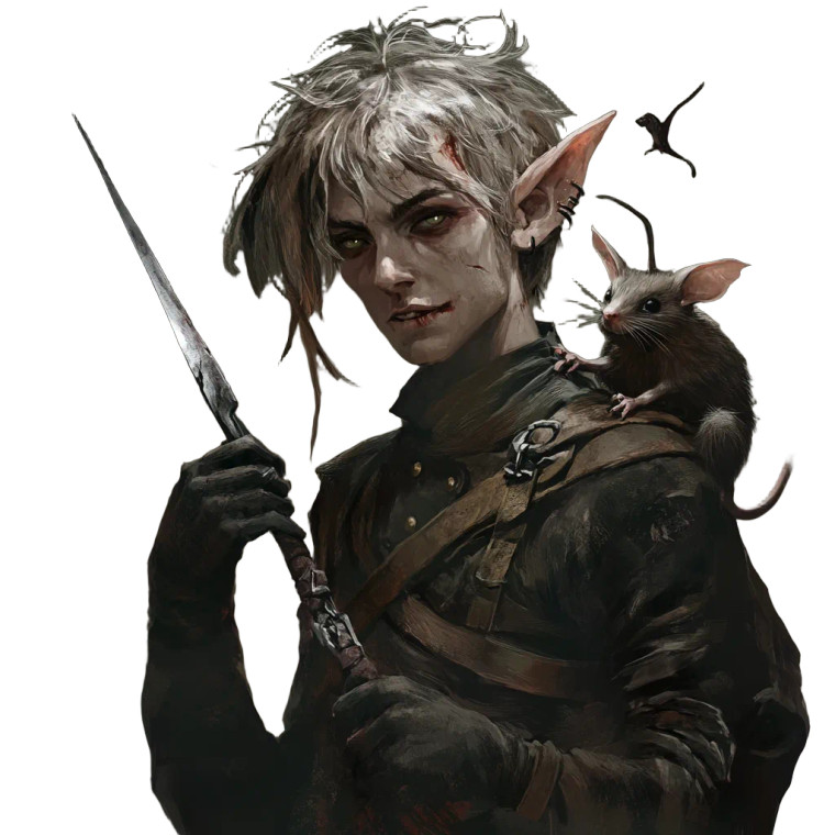 Evil Elf Scissorhand Vinyl Car Decal Sticker – Waterproof & UV-Resistant 8"