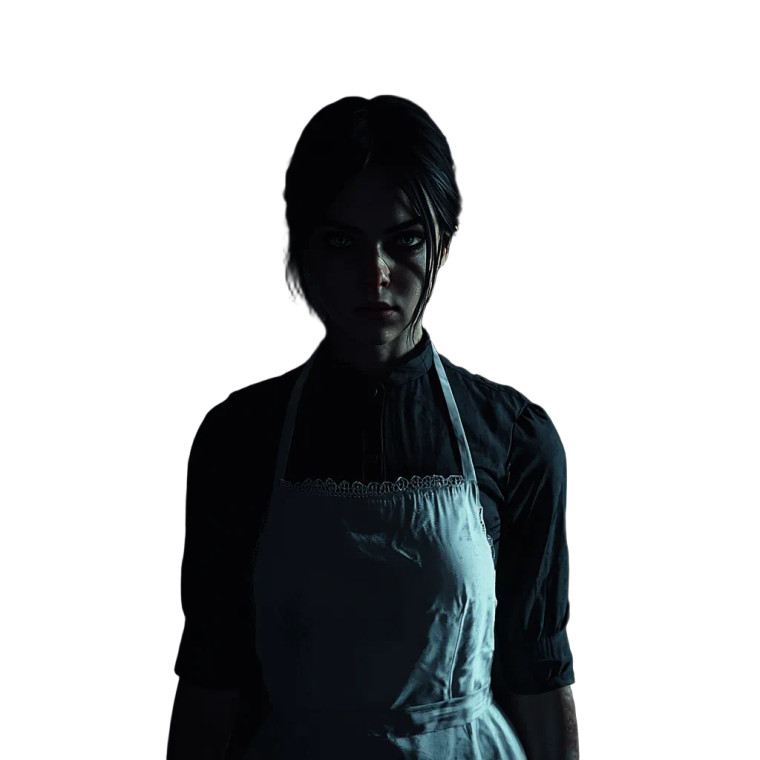 Eerie Housemaid Vinyl Car Decal Sticker – Waterproof & UV-Resistant 8"