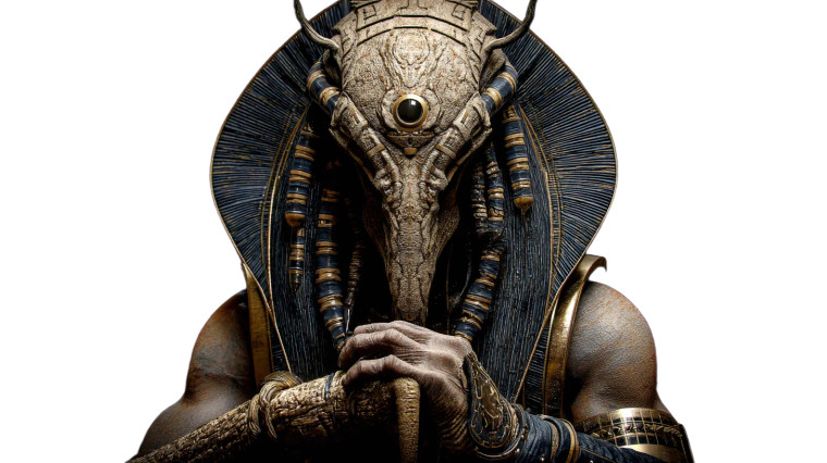 Black Pharaoh Vinyl Car Decal Sticker – Waterproof & UV-Resistant 8"