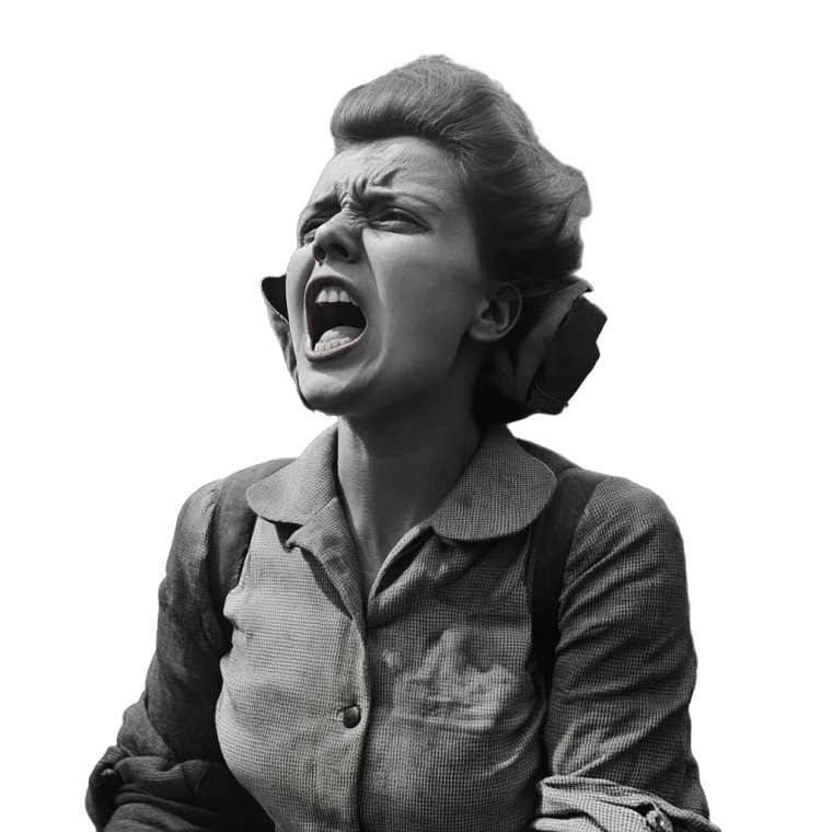 Post-Ww2 Soviet Faces Vinyl Car Decal Sticker – Waterproof & UV-Resistant 8"