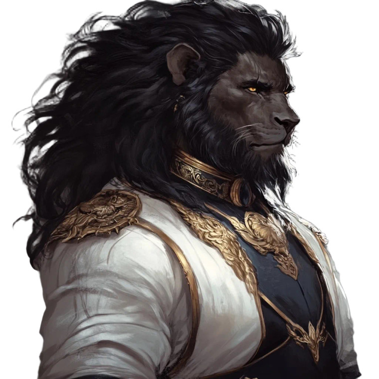 Lion Shifter Man Vinyl Car Decal Sticker – Waterproof & UV-Resistant 8"