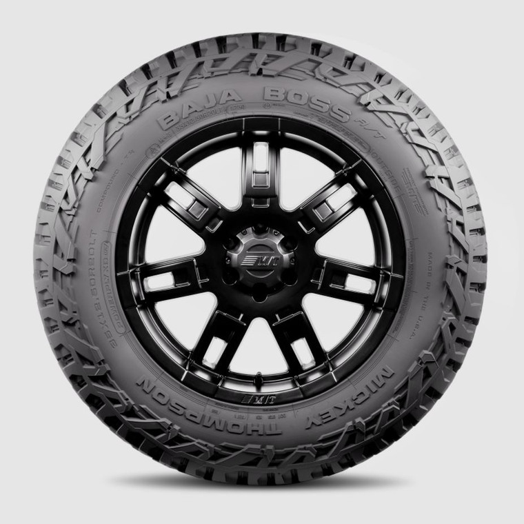 Mickey Thompson Baja Boss A/T LT245 x 65R17 | All-Terrain Light Truck & SUV | Extreme Off-Road Traction | 50K-Mile Tread Wear Warranty