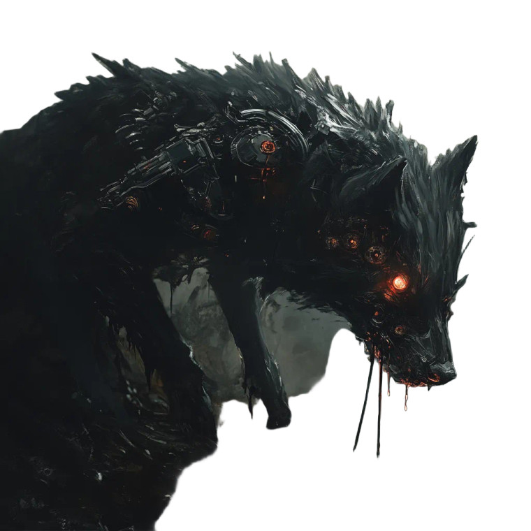 Spawning Dog Vinyl Car Decal Sticker – Waterproof & UV-Resistant 8"