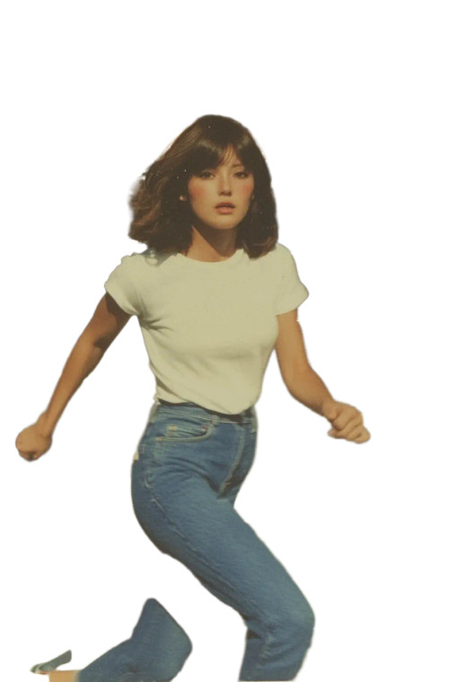 Motion Blur Portrait Vinyl Car Decal Sticker – Waterproof & UV-Resistant 8"