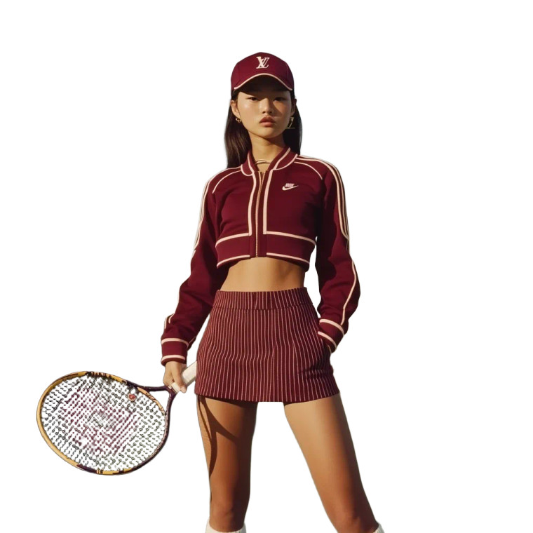 Tennis Skirt Set Vinyl Car Decal Sticker – Waterproof & UV-Resistant 8"