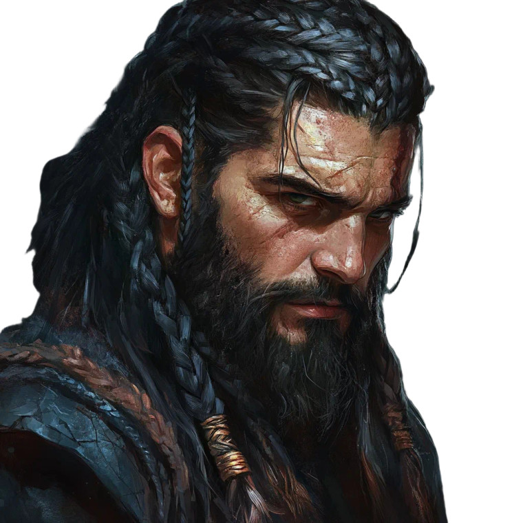 Dwarf Portrait V4 Vinyl Car Decal Sticker – Waterproof & UV-Resistant 8"