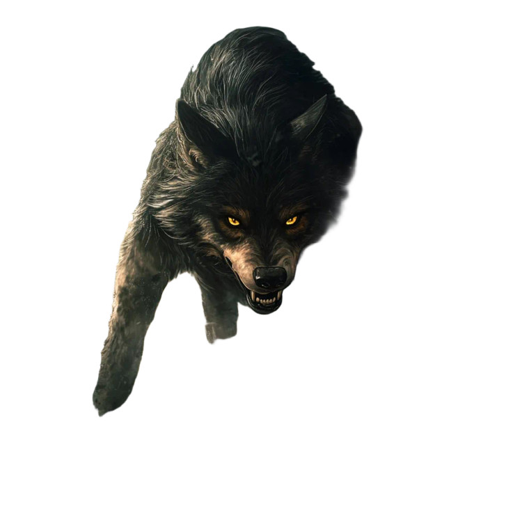 Female Werewolf V3 Vinyl Car Decal Sticker – Waterproof & UV-Resistant 8"