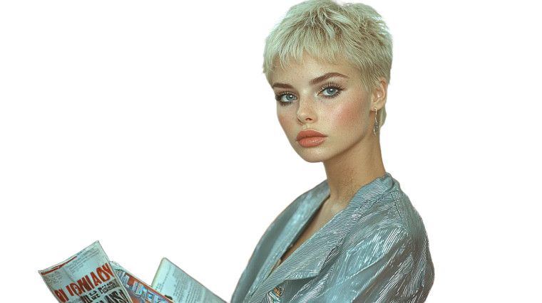 80S Rock Salon Vinyl Car Decal Sticker – Waterproof & UV-Resistant 8"