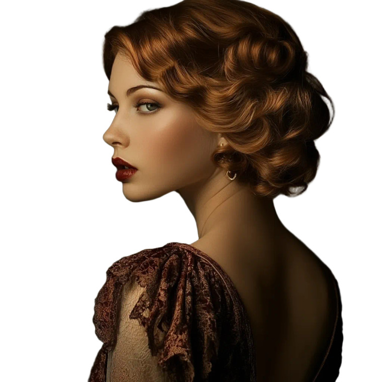 Vintage Fashion Beauty V2 Vinyl Car Decal Sticker – Waterproof & UV-Resistant 8"