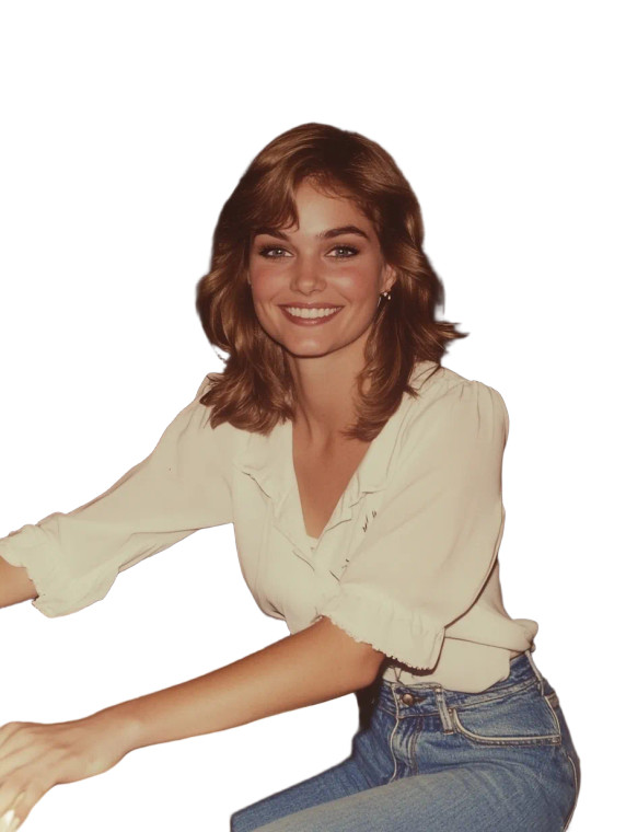 Young Stevie Nicks Vinyl Car Decal Sticker – Waterproof & UV-Resistant 8"