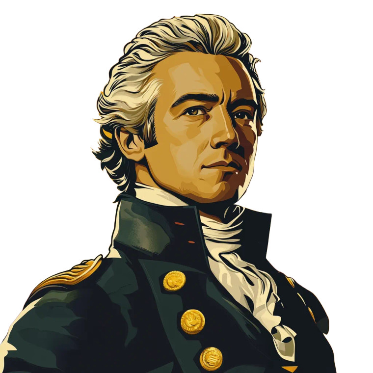 Rockstar Hamilton Vinyl Car Decal Sticker – Waterproof & UV-Resistant 8"
