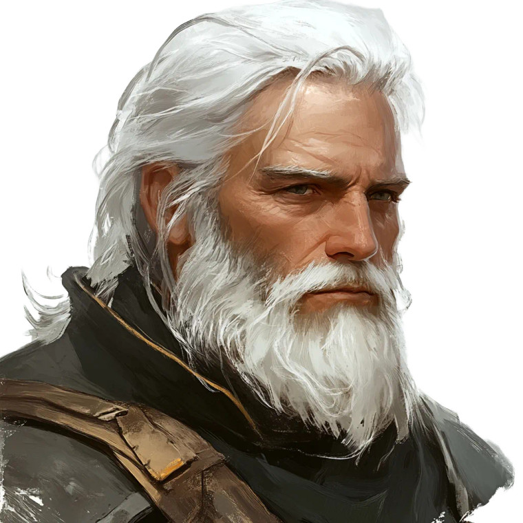 Grizzled Soldier Vinyl Car Decal Sticker – Waterproof & UV-Resistant 8"