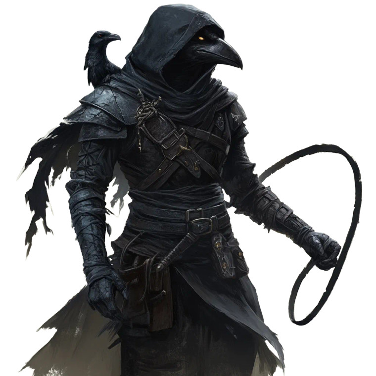 Kenku Warlock V4 Vinyl Car Decal Sticker – Waterproof & UV-Resistant 8"