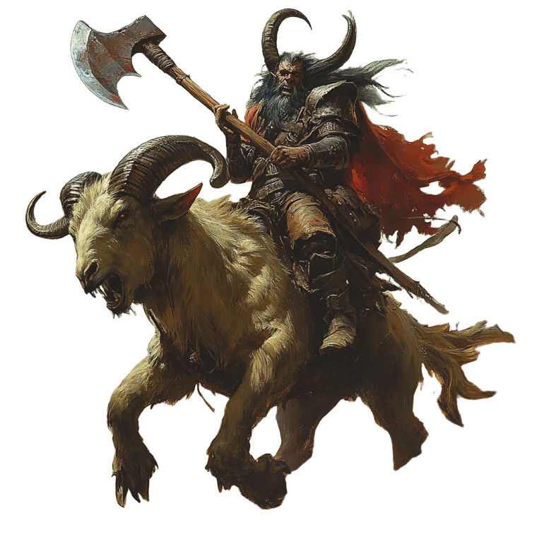 Half-Orc Vs Wizard Vinyl Car Decal Sticker – Waterproof & UV-Resistant 8"