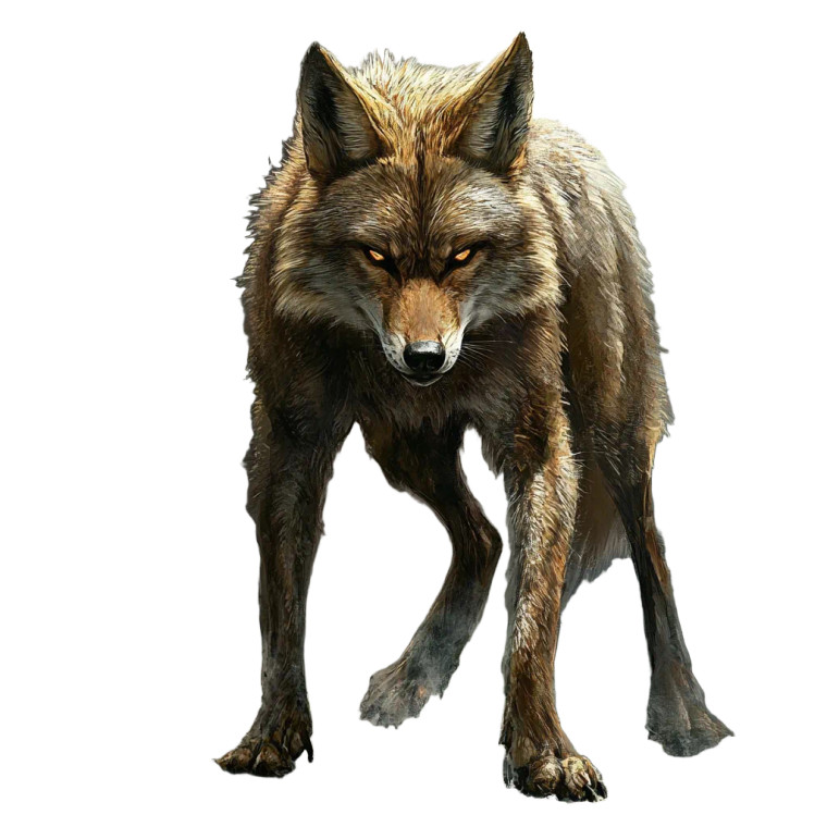Coyote Head Vinyl Car Decal Sticker – Waterproof & UV-Resistant 8"