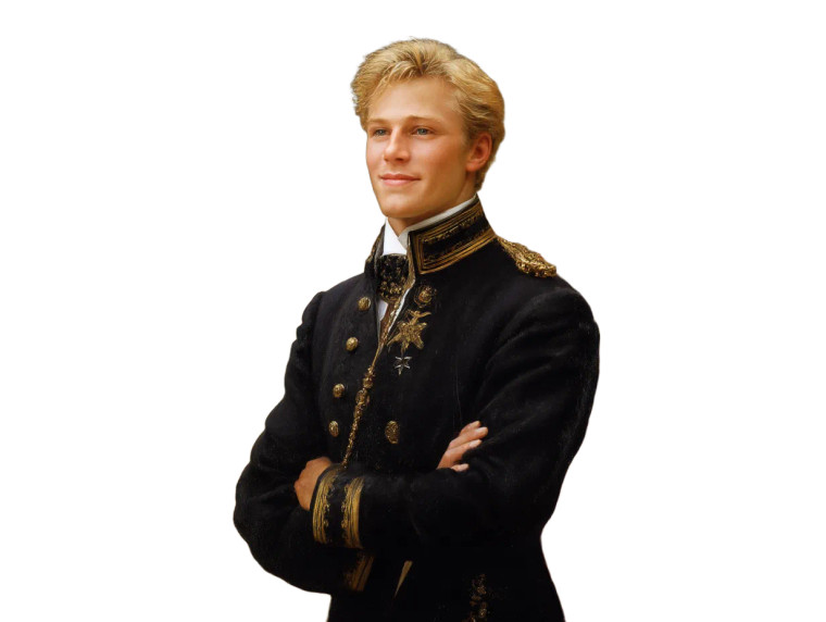 Handsome Blond Prince Vinyl Car Decal Sticker – Waterproof & UV-Resistant 8" Handsome Blond Prince Vinyl Car Decal Sticker – Waterproof & UV-Resistant 8"