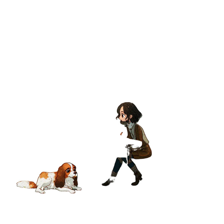 Woman Writing Outdoors Vinyl Car Decal Sticker – Waterproof & UV-Resistant 8"