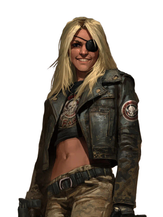 Tough Veteran Ganger Vinyl Car Decal Sticker – Waterproof & UV-Resistant 8"