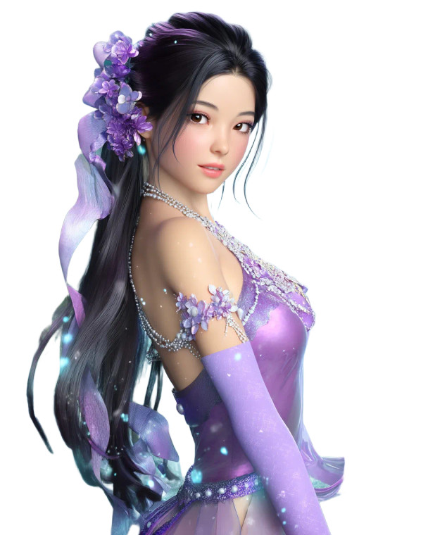 Fantasy Asian Beauty Vinyl Car Decal Sticker – Waterproof & UV-Resistant 8" Fantasy Asian Beauty Vinyl Car Decal Sticker – Waterproof & UV-Resistant 8"