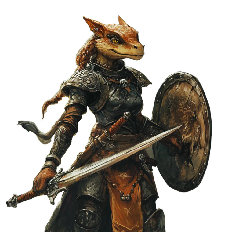 Kobold Paladin V2 Vinyl Car Decal Sticker – Waterproof & UV-Resistant 8"