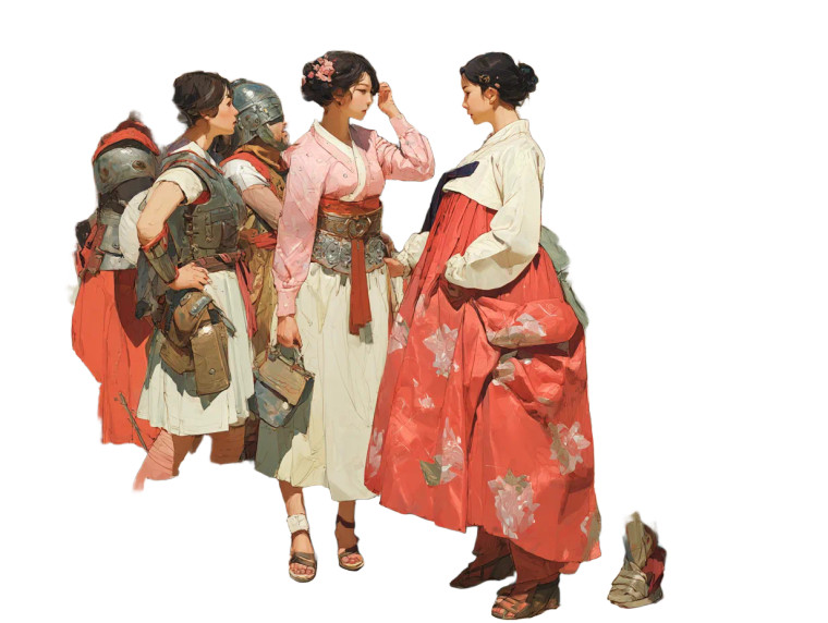 Cultural Encounter Vinyl Car Decal Sticker – Waterproof & UV-Resistant 8"