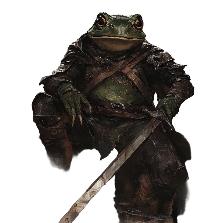 Frog Warrior V5 Vinyl Car Decal Sticker – Waterproof & UV-Resistant 8"