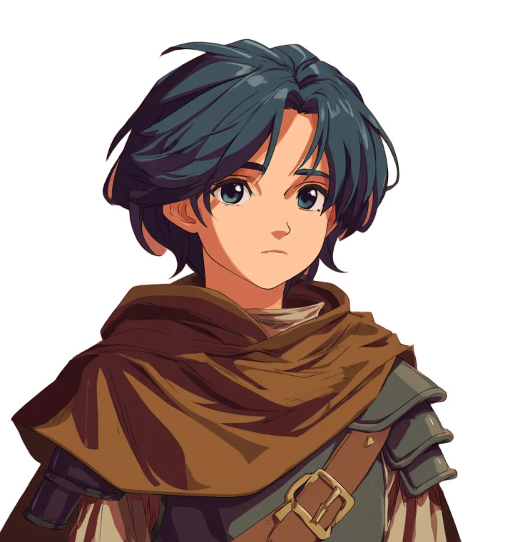 Wizard Boy Portrait Vinyl Car Decal Sticker – Waterproof & UV-Resistant 8"