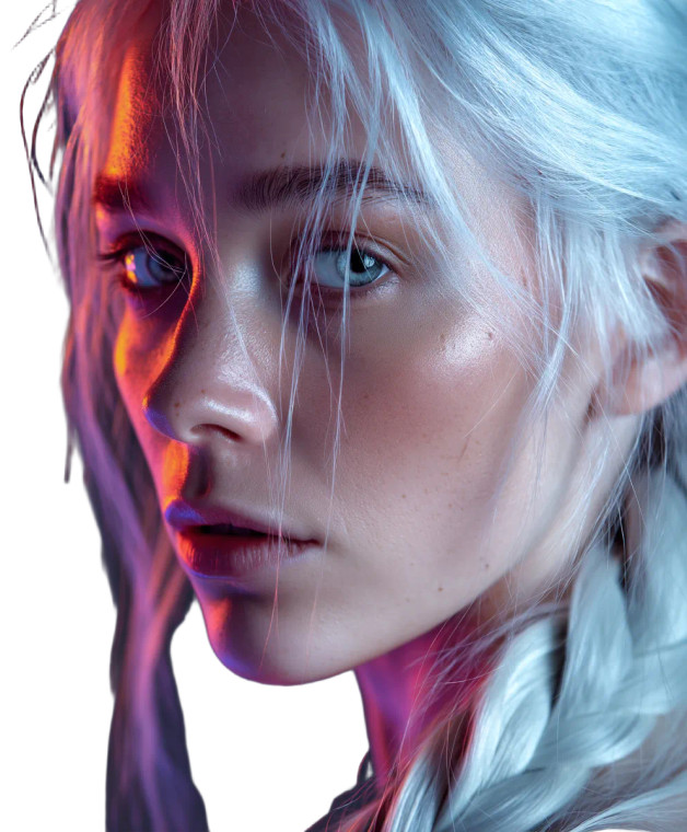 Fashion Portrait V2 Vinyl Car Decal Sticker – Waterproof & UV-Resistant 8"