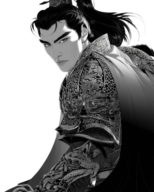 Tang Dynasty General V6 Vinyl Car Decal Sticker – Waterproof & UV-Resistant 8"