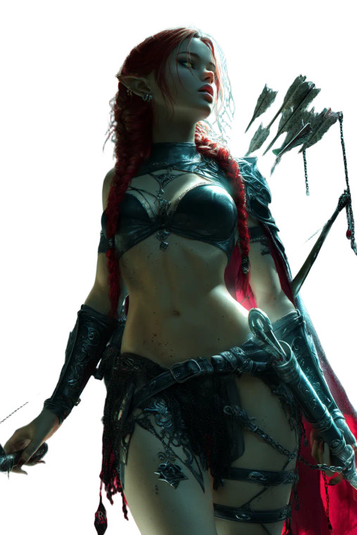 Sly Drow Archer Vinyl Car Decal Sticker – Waterproof & UV-Resistant 8"