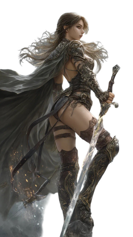 Warrior In Storm V2 Vinyl Car Decal Sticker – Waterproof & UV-Resistant 8"