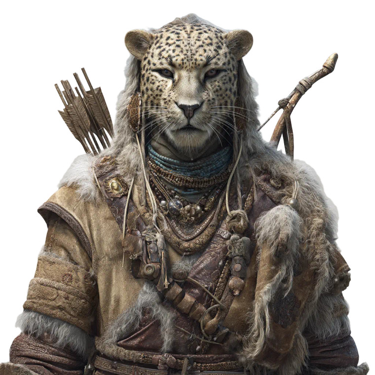 Leopard-Headed Hunter Vinyl Car Decal Sticker – Waterproof & UV-Resistant 8"