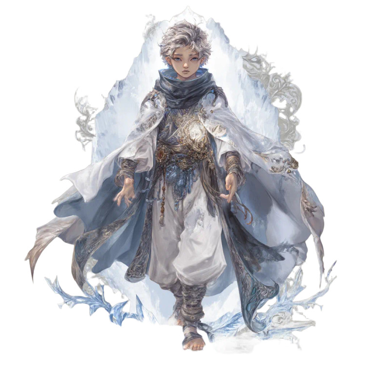 Icy Monk Child Vinyl Car Decal Sticker – Waterproof & UV-Resistant 8"