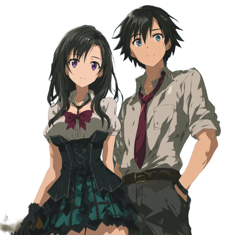 Protecting Childhood Friend Vinyl Car Decal Sticker – Waterproof & UV-Resistant 8"